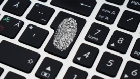 Fingerprint on Keyboard